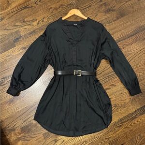 Elegant Black Dress / Shirt H&M